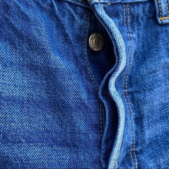 Zara Vintage Collection High Rise Button Fly Shorts - Picture 2 of 5